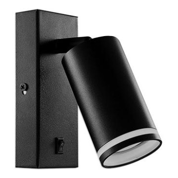 Wall spotlight 1xGU10/35W/230V black