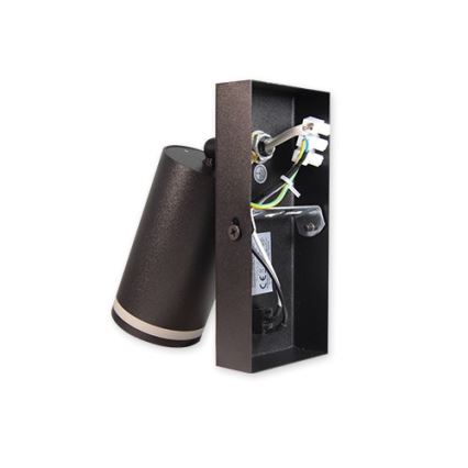 Wall spotlight 1xGU10/35W/230V black