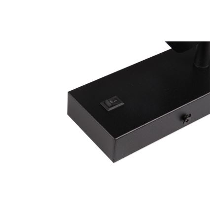 Wall spotlight 1xGU10/35W/230V black