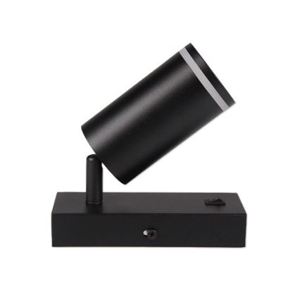 Wall spotlight 1xGU10/35W/230V black