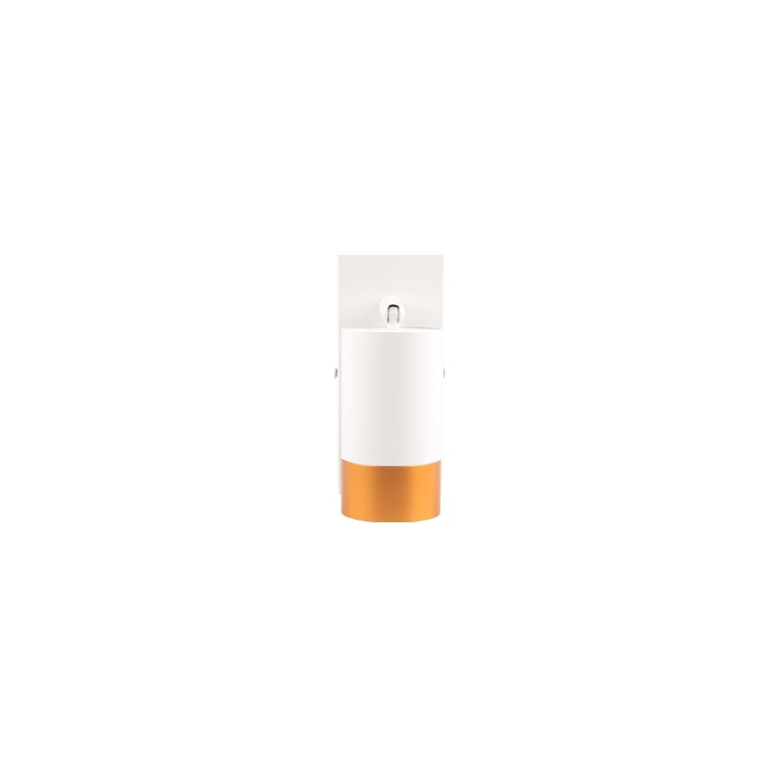 Wall spotlight 1xGU10/35W/230V white/gold
