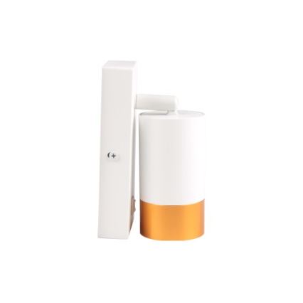 Wall spotlight 1xGU10/35W/230V white/gold