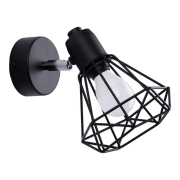 Wall spotlight ARTEMIS 1xE14/40W/230V black