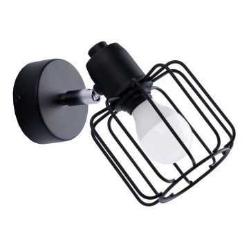 Wall spotlight BELUCI 1xE14/40W/230V black