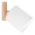 Wall spotlight BENITA 1xE27/25W/230V white/oak