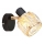 Wall spotlight DUBAI 1xE14/40W/230V black/gold