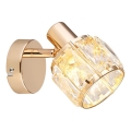 Wall spotlight DUBAI 1xE14/40W/230V rose gold