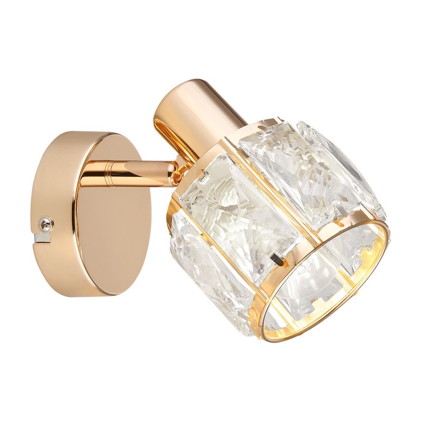Wall spotlight DUBAI 1xE14/40W/230V rose gold