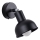 Wall spotlight ELBA 1xE27/15W/230V black