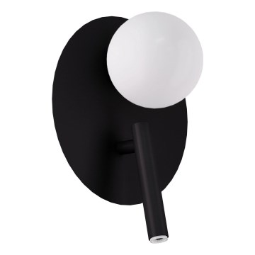 Wall spotlight HOTEL MOOD 1xG9/12W/230V + 1xG9/3W black