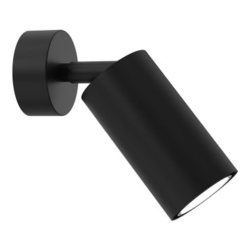 Wall spotlight HUDSON 1xGU10/8W/230V black