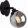 Wall spotlight IMAGINE 1xG9/40W/230V black/smoky