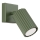 Wall spotlight KARBON 1xGU10/10W/230V green