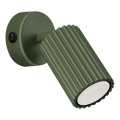 Wall spotlight KARBON 1xGU10/10W/230V green