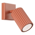 Wall spotlight KARBON 1xGU10/10W/230V red