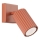 Wall spotlight KARBON 1xGU10/10W/230V red