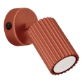 Wall spotlight KARBON 1xGU10/10W/230V red