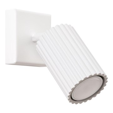 Wall spotlight KARBON 1xGU10/10W/230V white