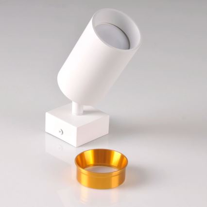 Wall spotlight MARIBEL 1xGU10/10W/230V white