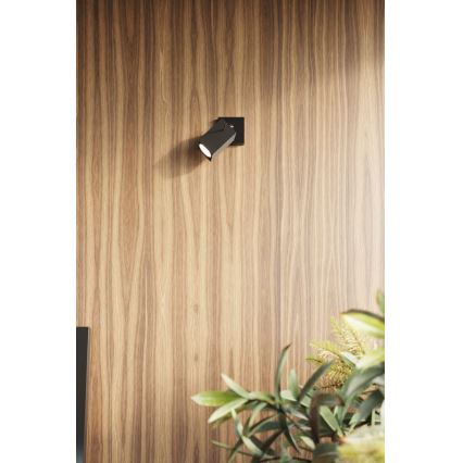 Sollux SL.0099 - Wall light MERIDA 1xGU10/40W/230V black
