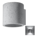 Wall spotlight ORBIS 1xG9/40W/230V concrete