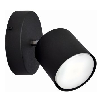 Wall spotlight PUNTA 1xGX53/10W/230V black