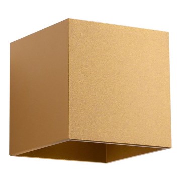 Wall spotlight QUAD 1xG9/8W/230V gold