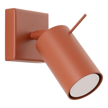 Wall spotlight RING 1xGU10/10W/230V red