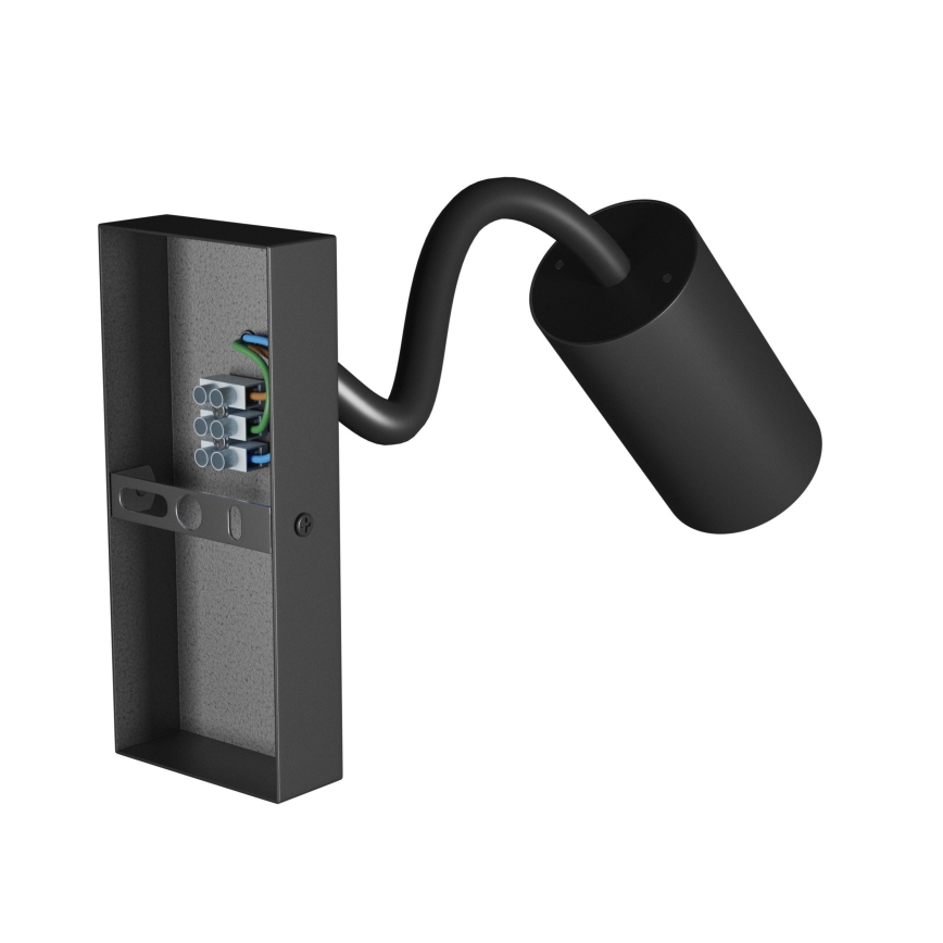 Wall spotlight SQUALLA VARIOSA 1xGU10/10W/230V black