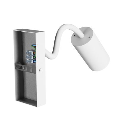 Wall spotlight SQUALLA VARIOSA 1xGU10/10W/230V white