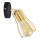 Wall spotlight TUBE 1xE27/15W/230V gold/black