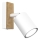 Wall spotlight TULON 1xGU10/8W/230V white/oak