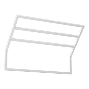 Wall towel holder 37x60 cm white