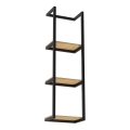 Wall towel holder 78x23 cm black