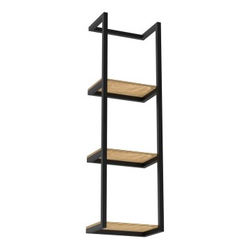 Wall towel holder 78x23 cm black
