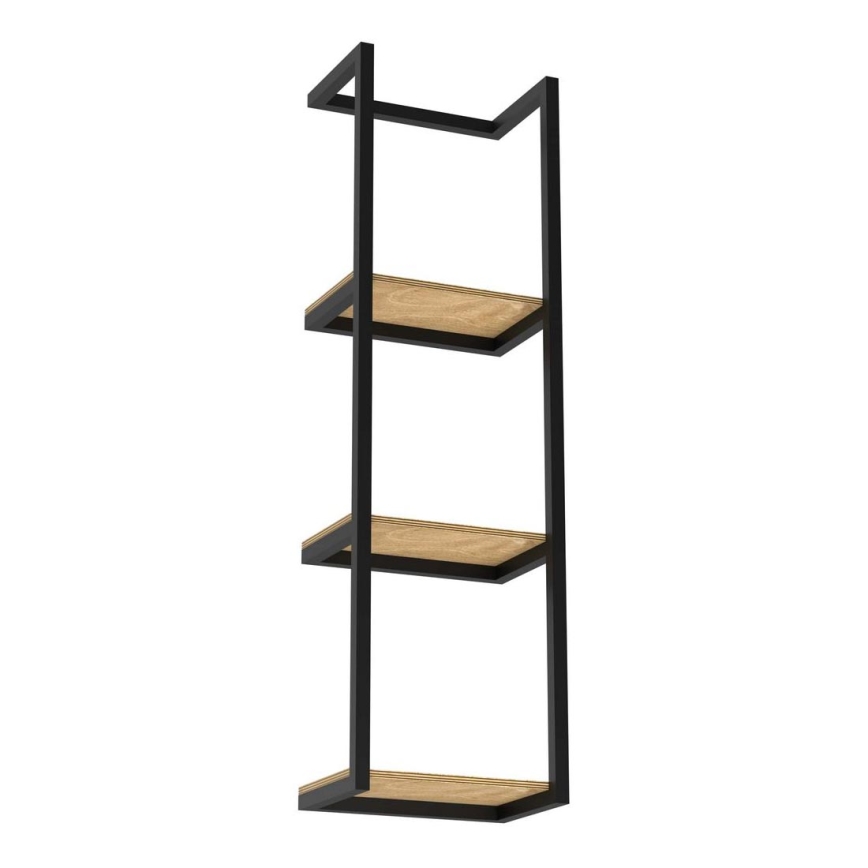 Wall towel holder 78x23 cm black