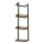 Wall towel holder 78x23 cm black