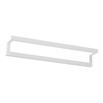 Wall towel holder 7x40 cm white