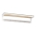 Wall towel holder with a shelf 10x60 cm white