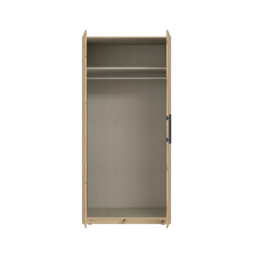 Wardrobe MARO 100x213 cm Artisan Oak