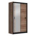 Wardrobe SABRINA 120x215 cm oak craft
