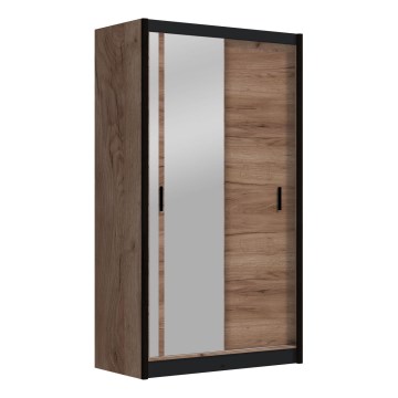 Wardrobe SABRINA 120x215 cm oak craft