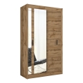Wardrobe SABRINA 120x215 cm oak woltan