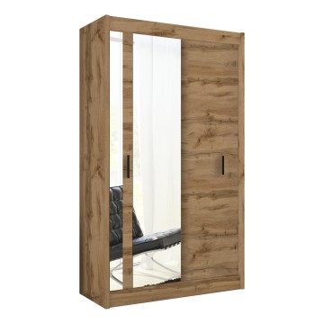 Wardrobe SABRINA 120x215 cm oak woltan