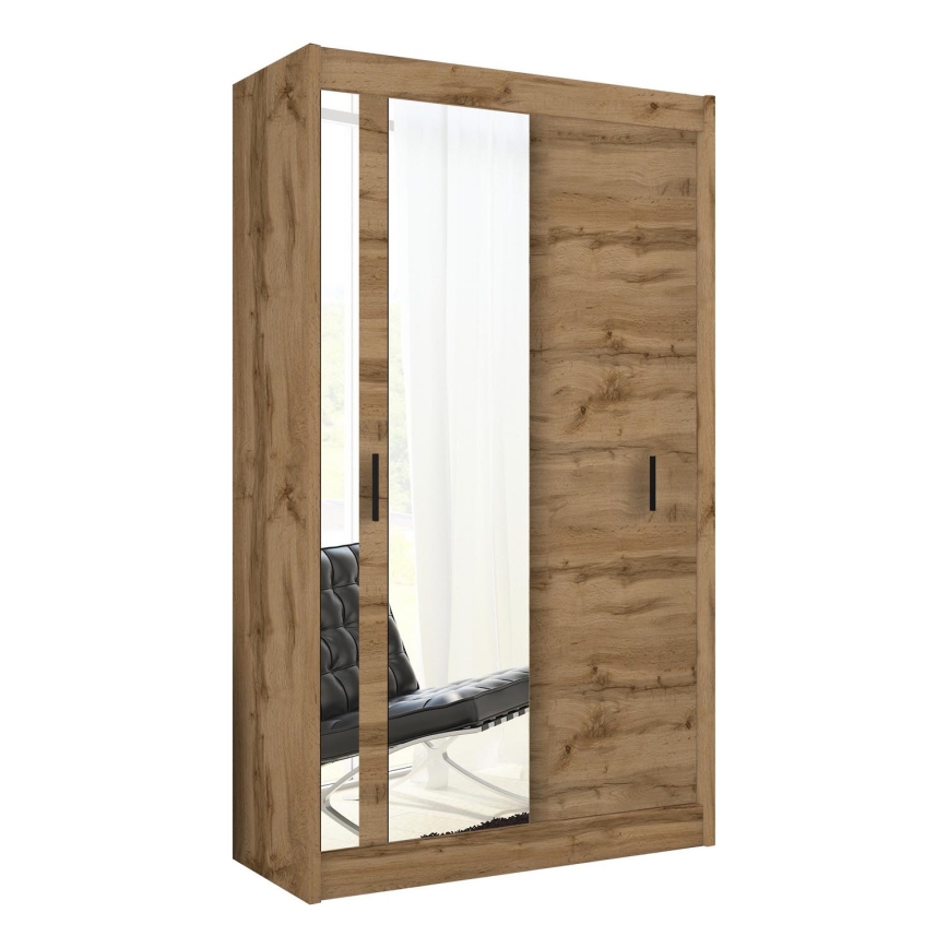 Wardrobe SABRINA 120x215 cm oak woltan