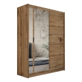 Wardrobe SABRINA 180x215 cm oak woltan