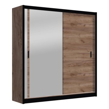 Wardrobe SABRINA 203x215 cm oak craft