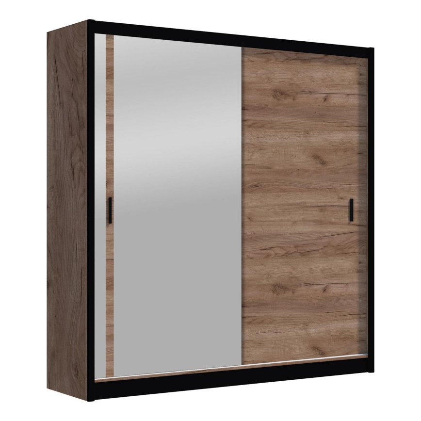 Wardrobe SABRINA 203x215 cm oak craft