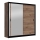 Wardrobe SABRINA 203x215 cm oak craft