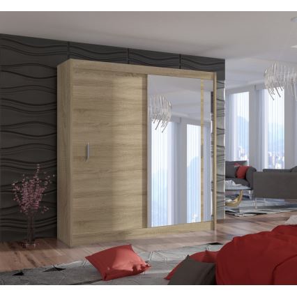 Wardrobe SABRINA 203x215 cm oak sonoma
